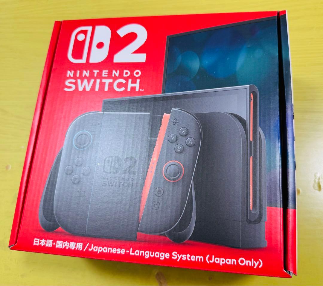 【本日発送】新品未開封Nintendo Switch2本体　日本語 •国内専用
