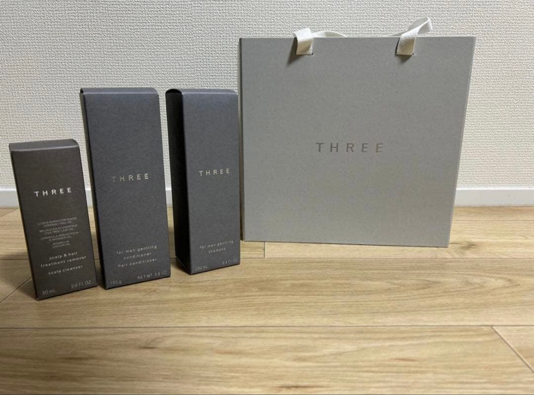 [新品]THREE スキンケアセット ギフトバッグ付き