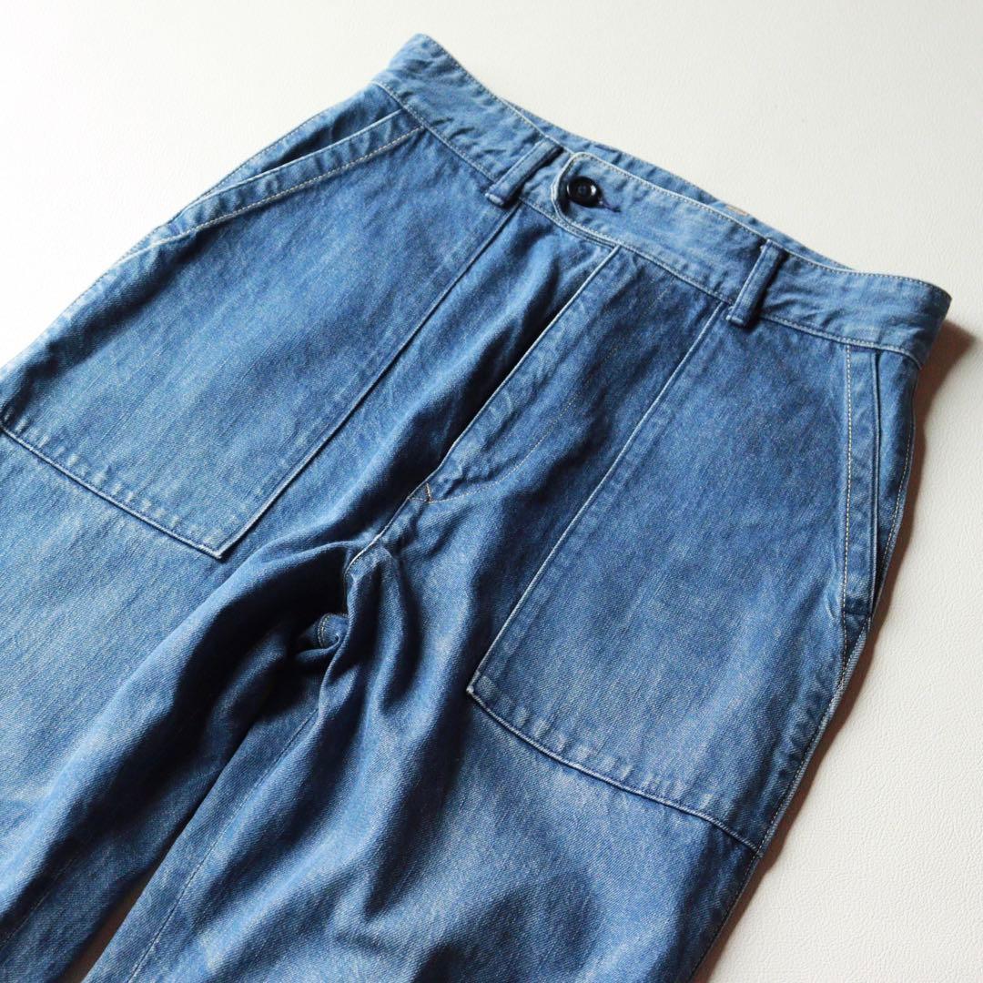 5224【美品】45R　おこめデニムの908ベイカーパンツ
