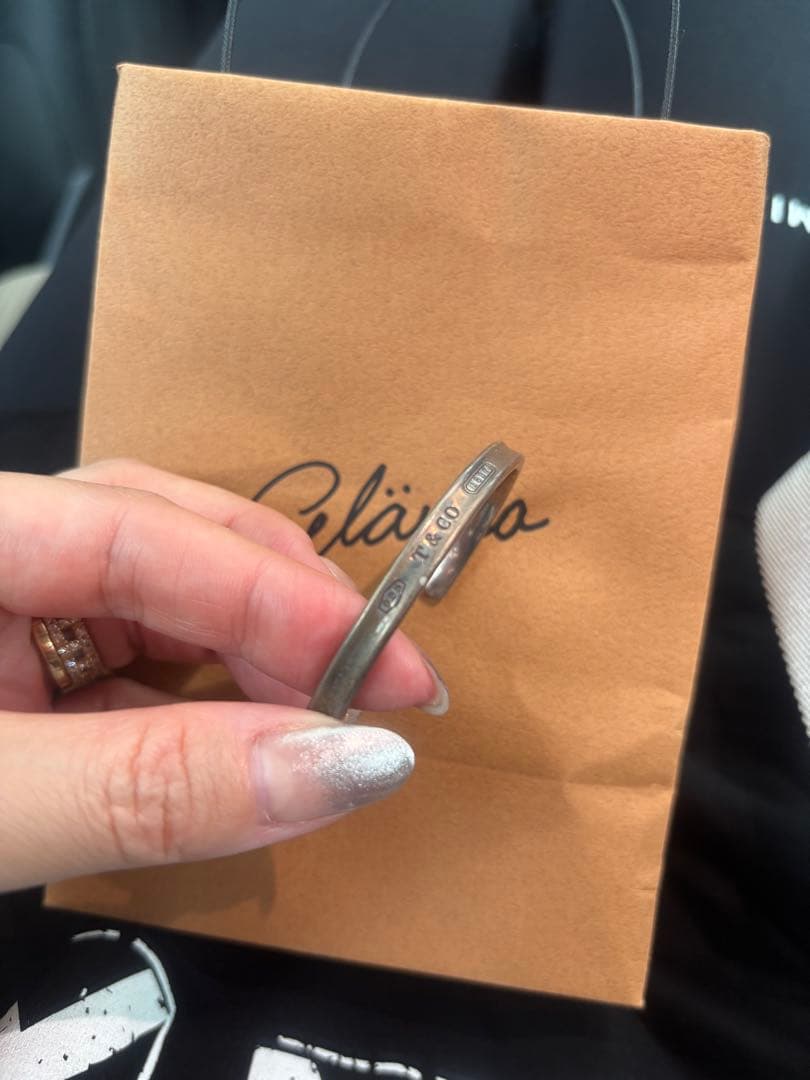 Tiffany シルバー バングル