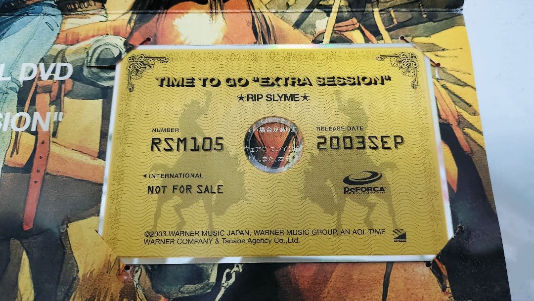 キャンペーン当選品 リップスライム 激レアDVD(非売品)