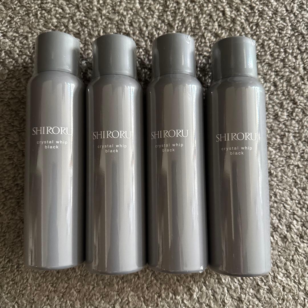 SHIRORU crystal whip black 4本セット