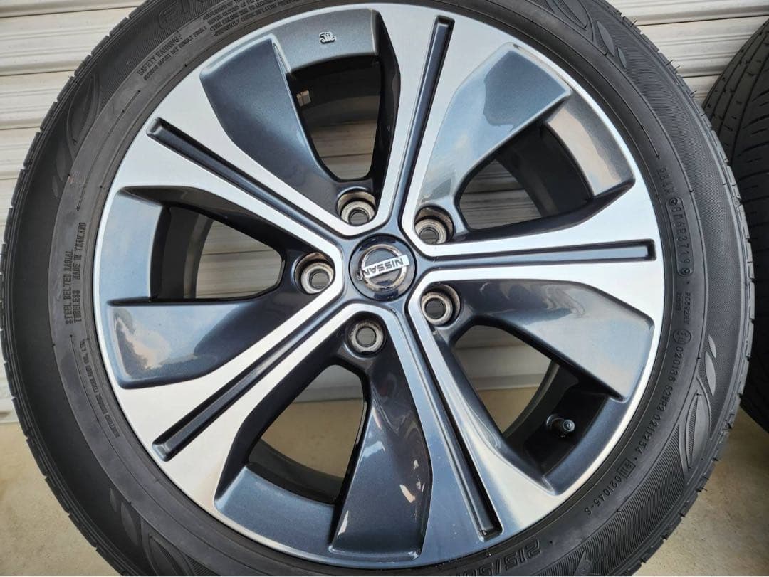 ★送料無料★美品日産純正ZE1リーフ 17インチアルミホイール＆タイヤ４本セット