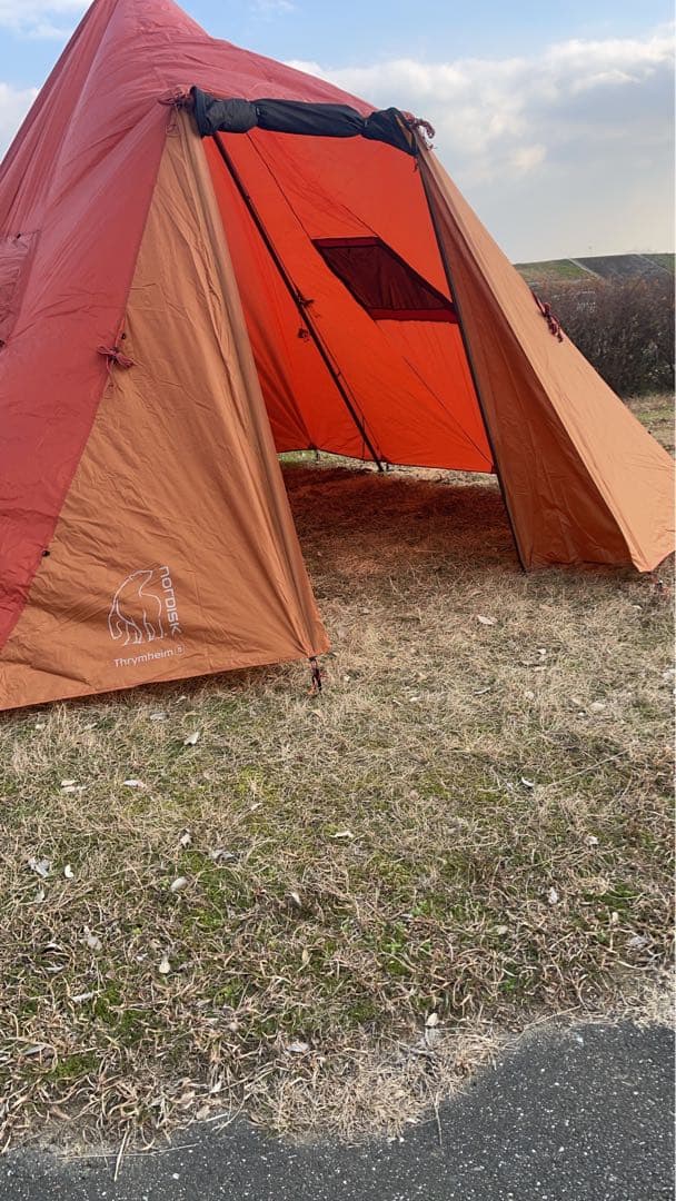 NORDISK スリムヘイム5 オレンジ/ブラウン