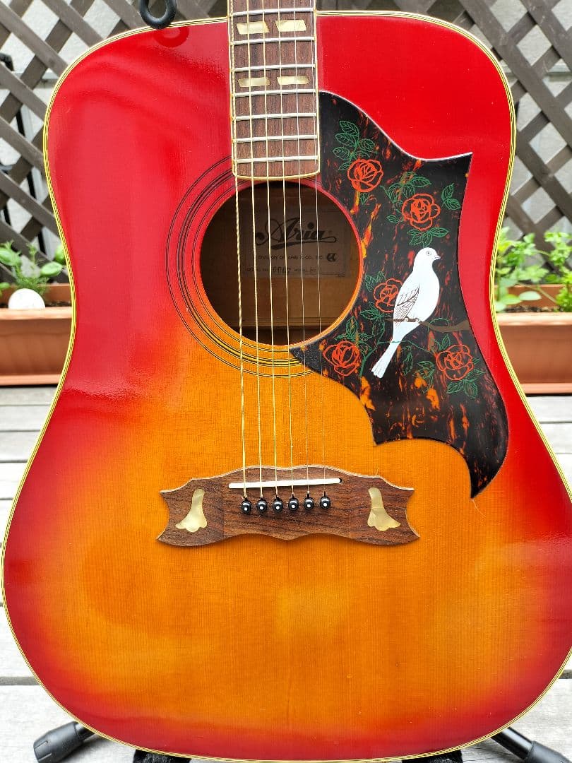 ☆美品☆Gibson　Doveモデル　Aria Custom 製造番号0067！