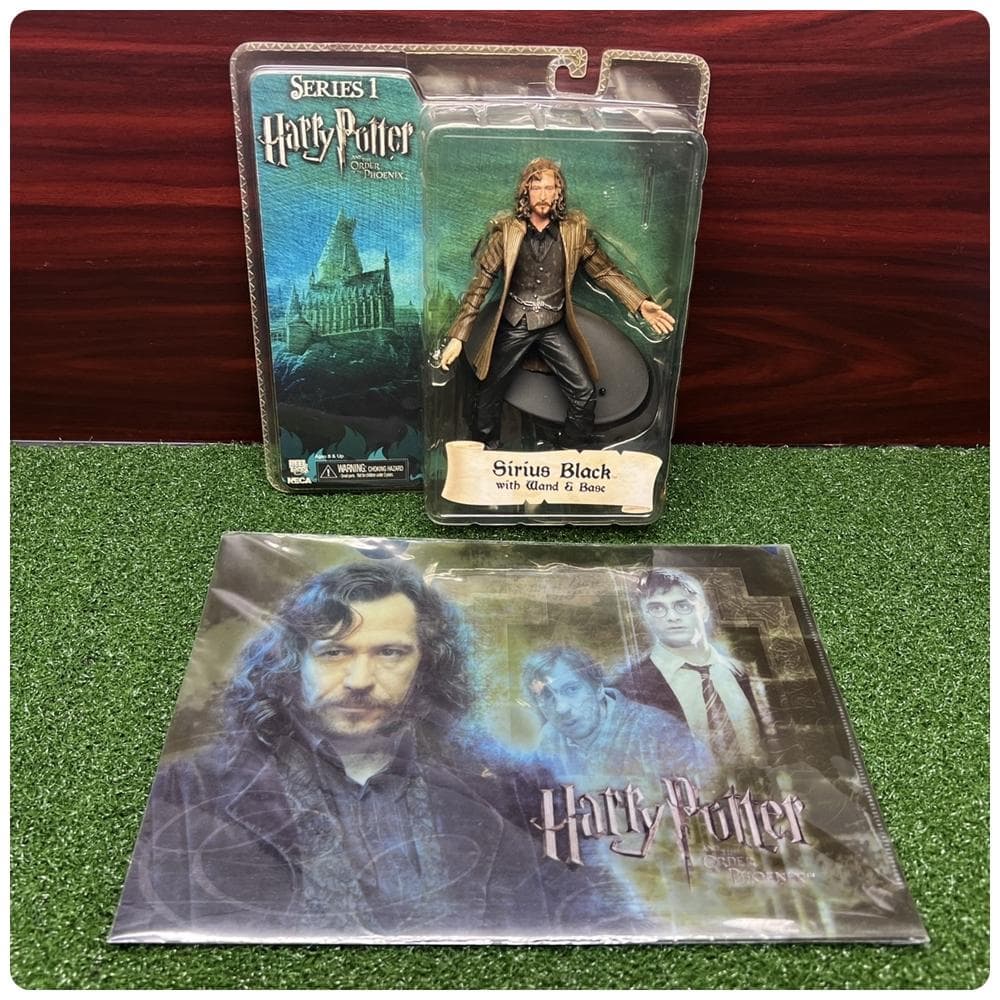 シリウス・ブラックのフィギュア。