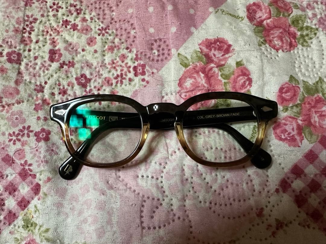 MOSCOT LEMTOSH 横浜限定グレーxブラウンフェード