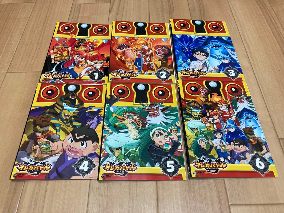 DVD テレビアニメ オレカバトル 全6巻