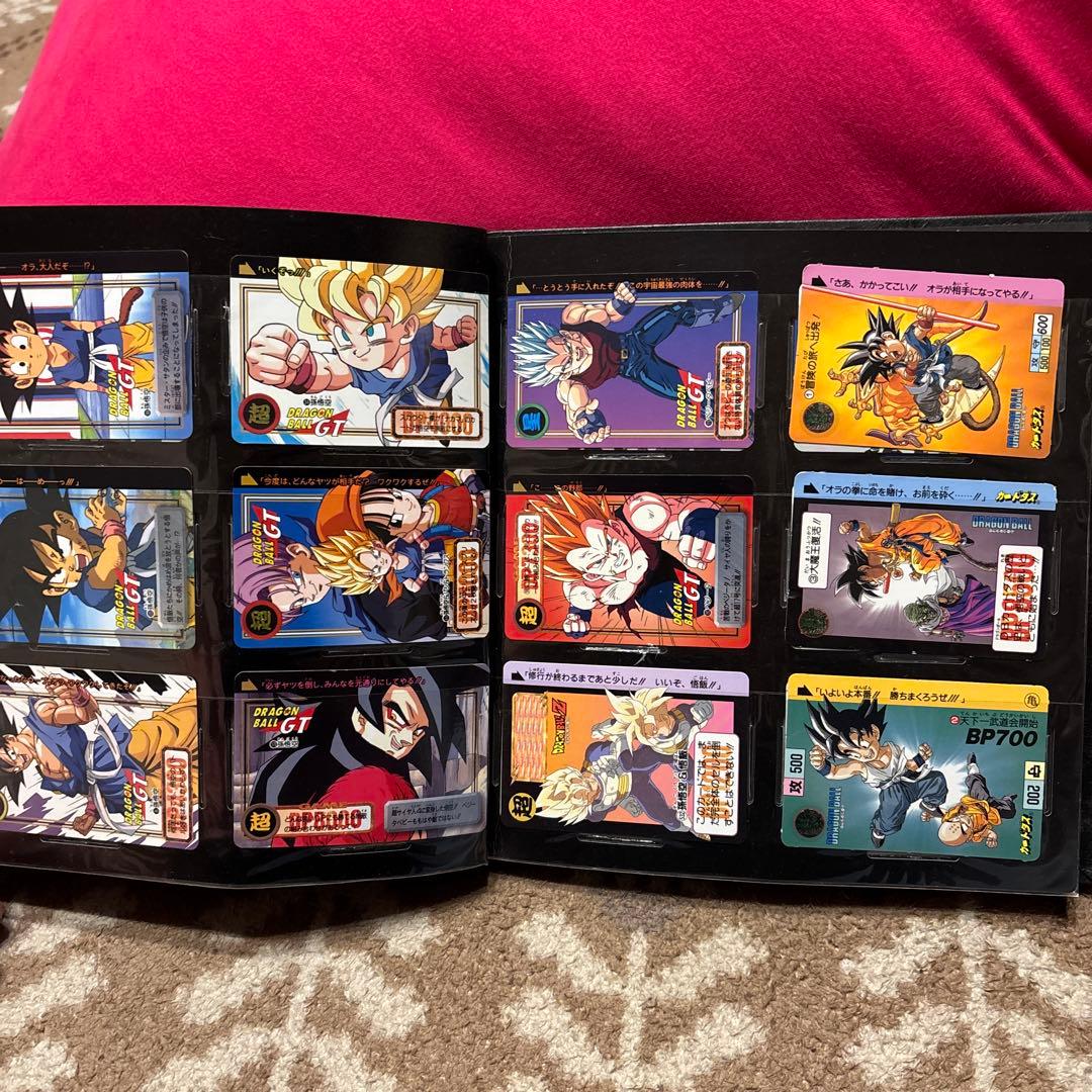 ドラゴンボールカードダス　ファイルとカードセット