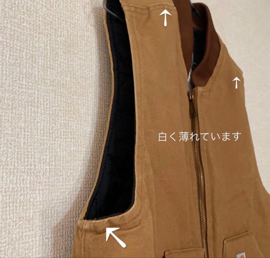 Carhartt カーハート ベスト ブラウン サイズM