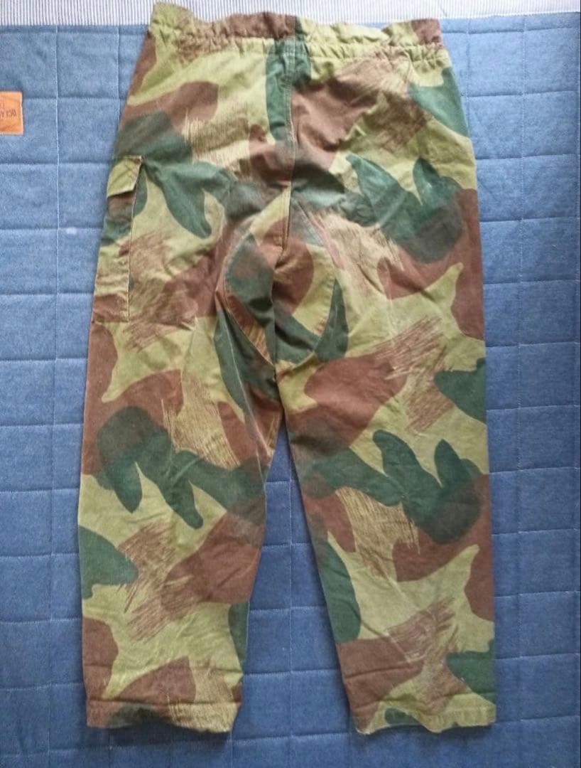 50s　ベルギー軍　ブラッシュカモパンツ