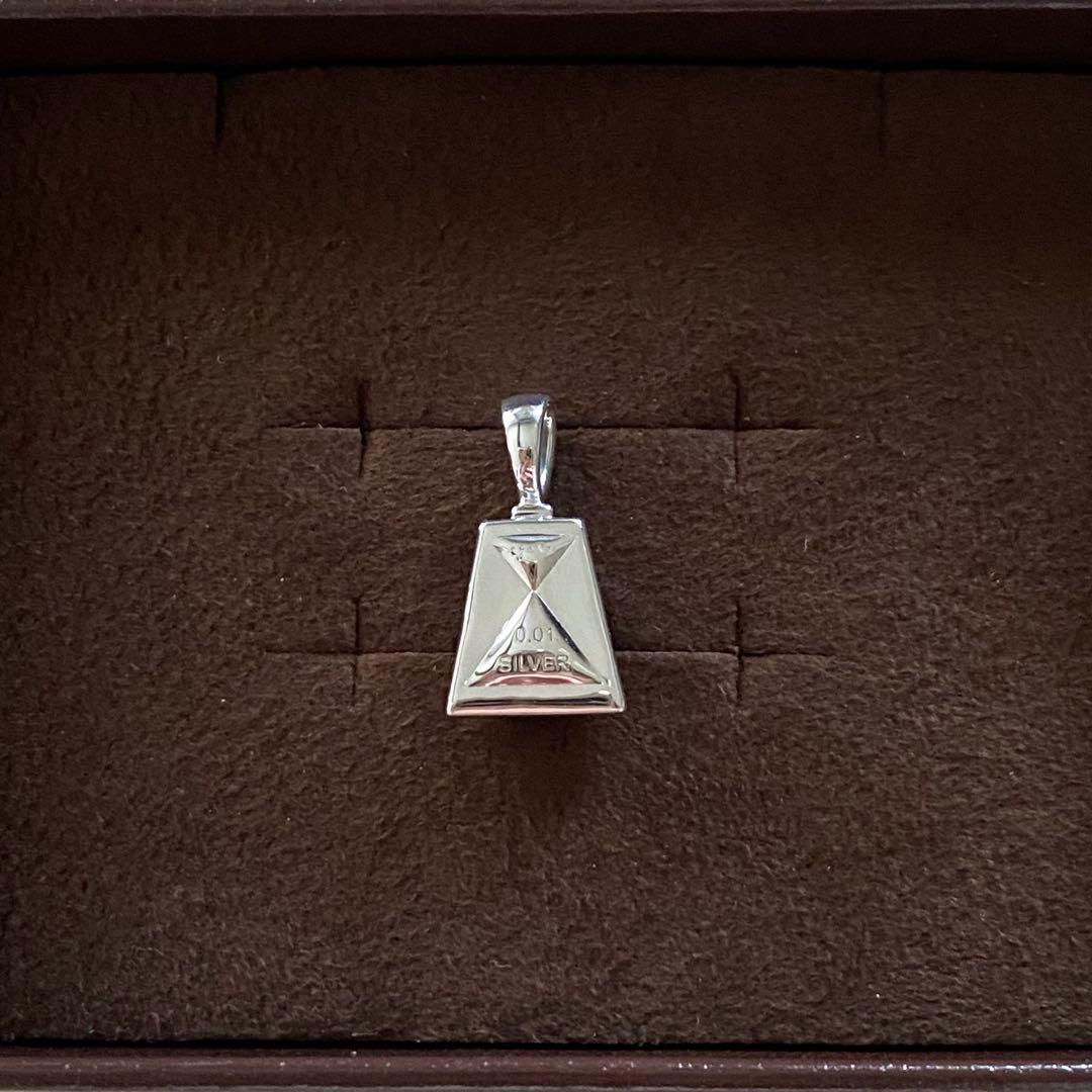 未使用 美品 agete シルバークォーツ／アメジストチャーム 完売