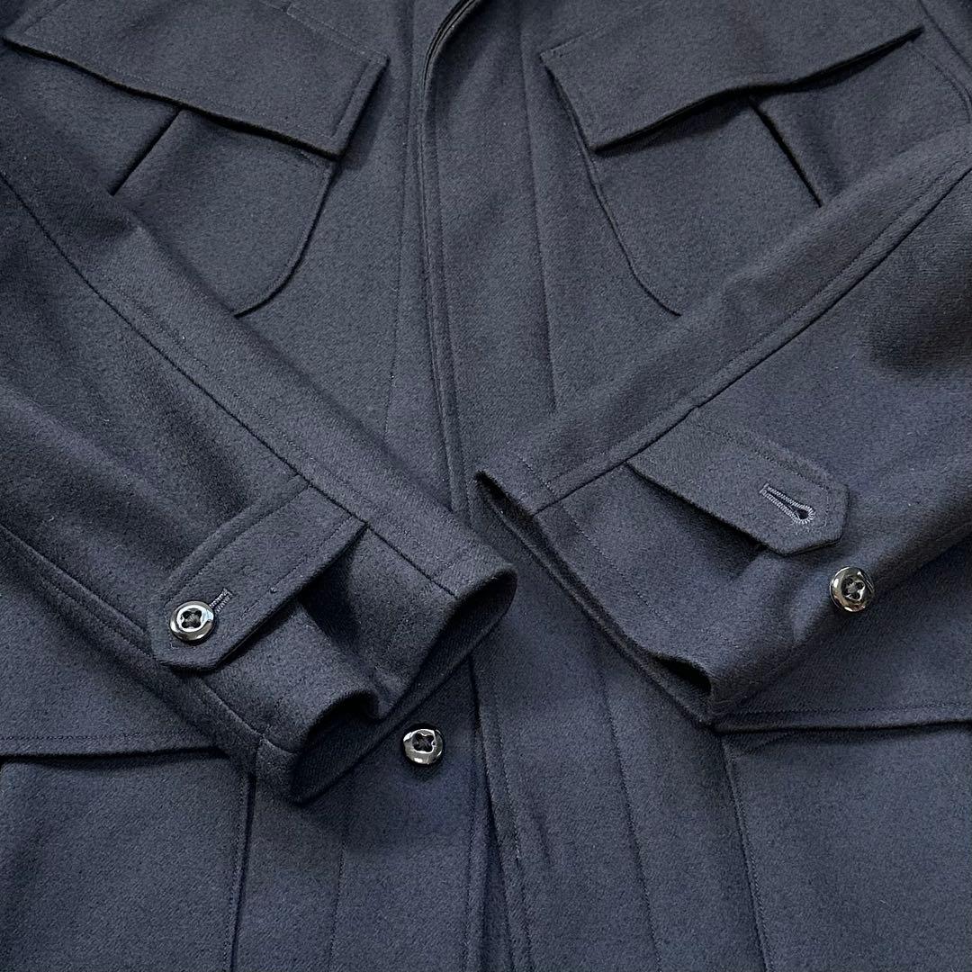 未使用級◎SHIPS キャプテンサンシャイン ファティーグジャケット 濃紺 40