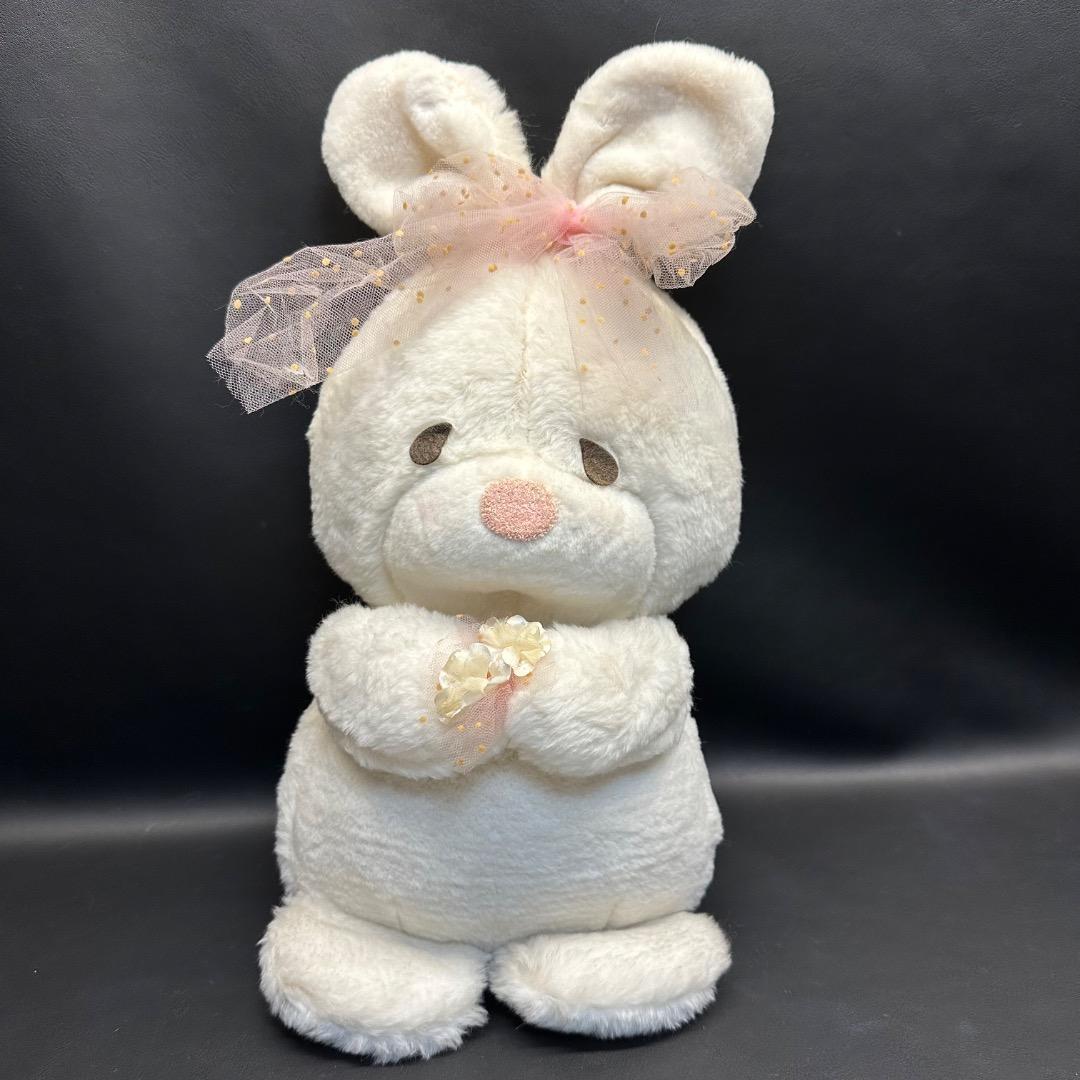 ♡Kc左1001 Heart&Heart ブライダルベール うさぎ ぬいぐるみ