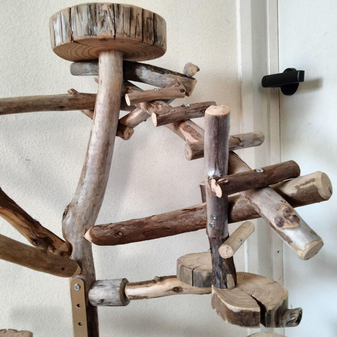 バードアスレチックジム㊼ 天然木 自然木 流木 止まり木 インコ