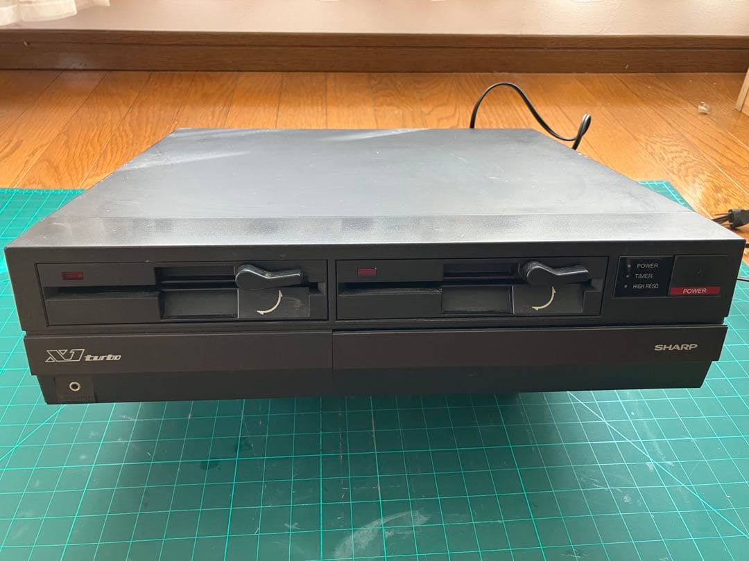 SHARP X1 Turbo本体、プリンタ、モデム、スピーカーセット