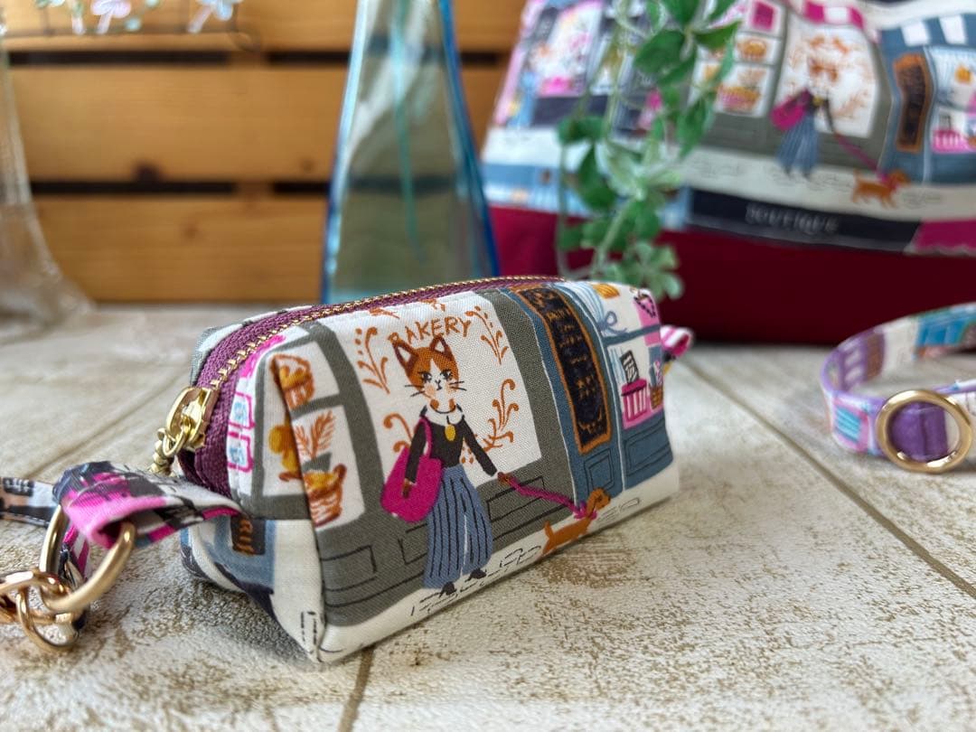 とんみ♡パリの街並みウィンドウショッピング猫ちゃん