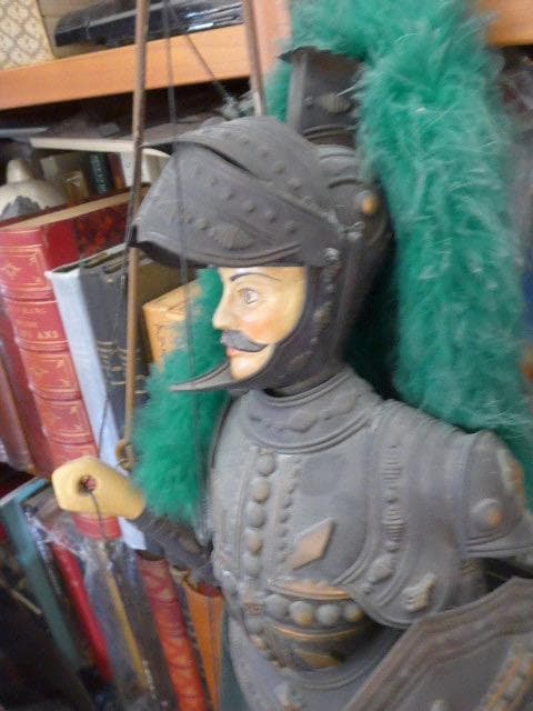 本格的な操り人形です。ドンキホーテと道化師。ヴィンテージです