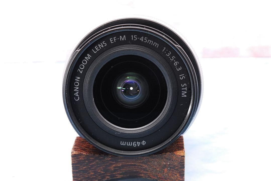 Canon EOS Kiss M☆高性能コンパクトミラーレス☆スマホ転送OK