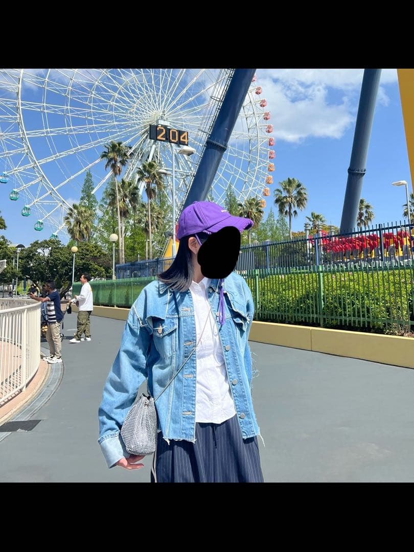 ジャケット・アウター PERVERZE cover wide denim jacket