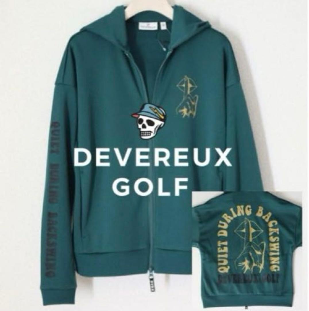 新品未使用【デヴァロー ゴルフ】レディース フルジップアップパーカー（Ｍ）