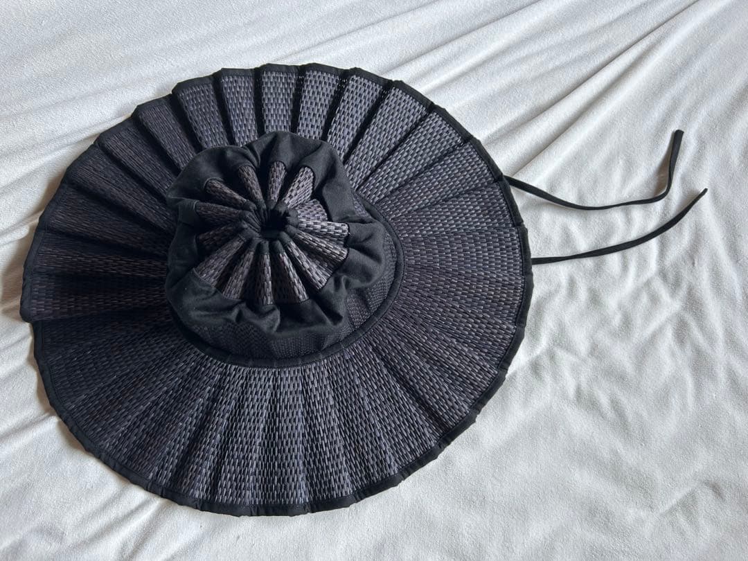 Lorna Murray カプリハット　Mサイズ　ブラック　折りたたみ