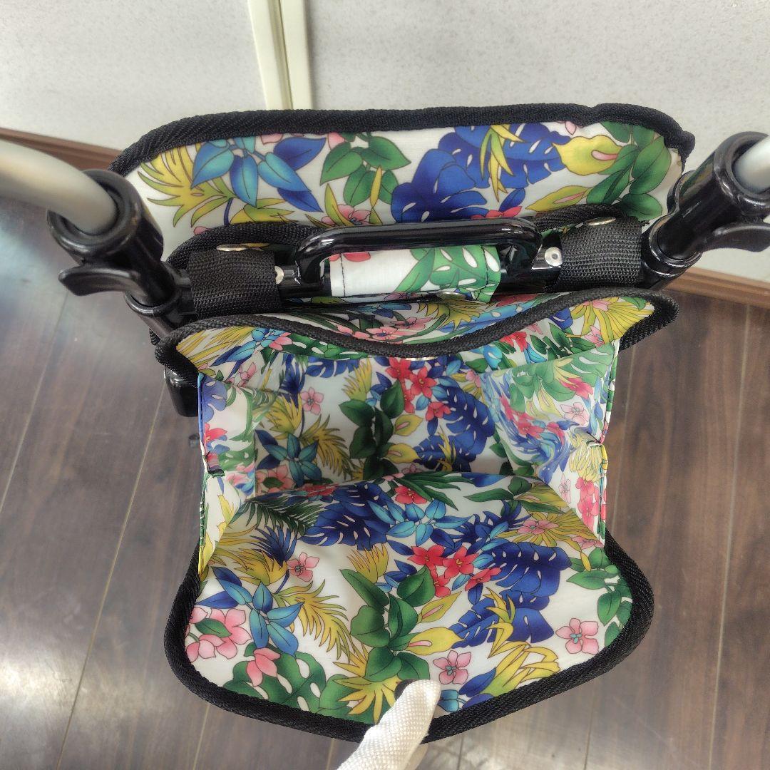 シルバーカー ウィズワン キュートミニW シルバーカー フローラルデザイン