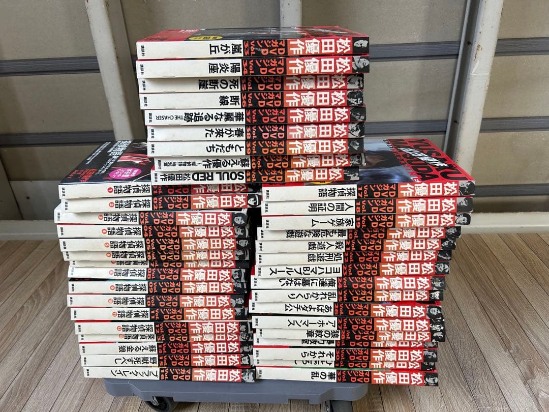 ⑥ 松田優作DVDマガジン DVDセット