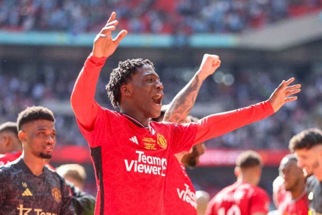 マンチェスターユナイテッド　ユニフォーム　メイヌー　FAカップ　23/24（H）