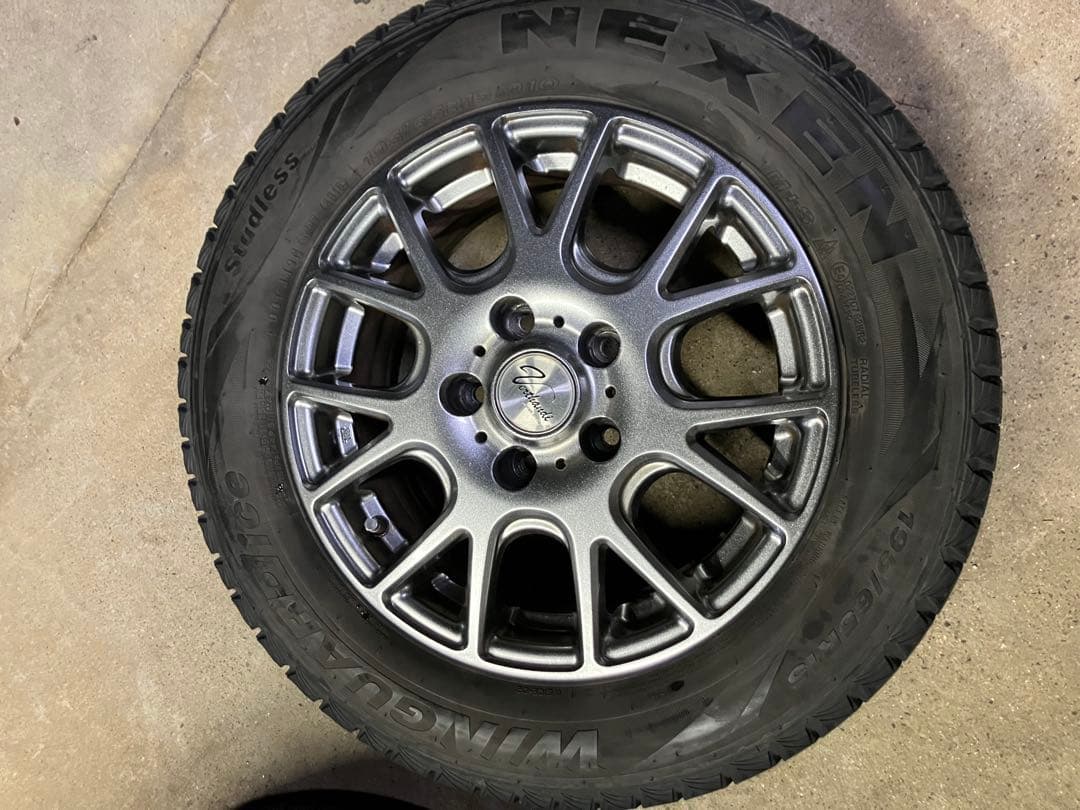 富士さま専用　15インチスタッドレスタイヤ