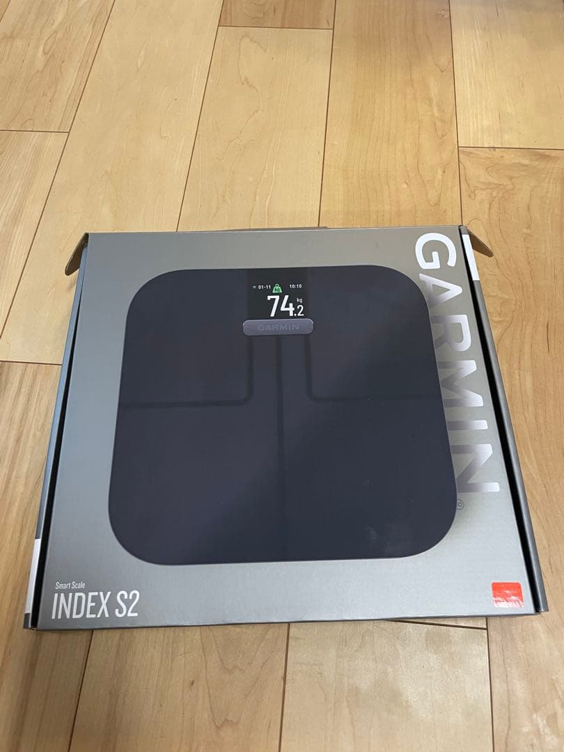 【どんちゃん様用】GARMIN INDEX S2 ブラック　体重計　スケール