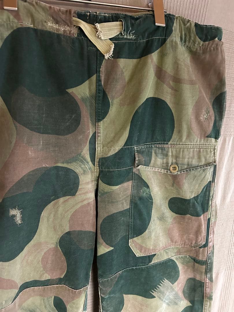 パンツ 50s Brushstroke Camouflage belgium army