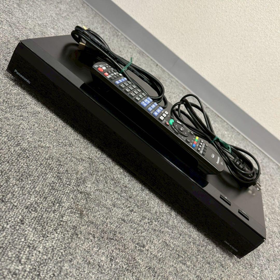 動作品Panasonic DMR-4CW200ブルーレイレコーダー 2019年製