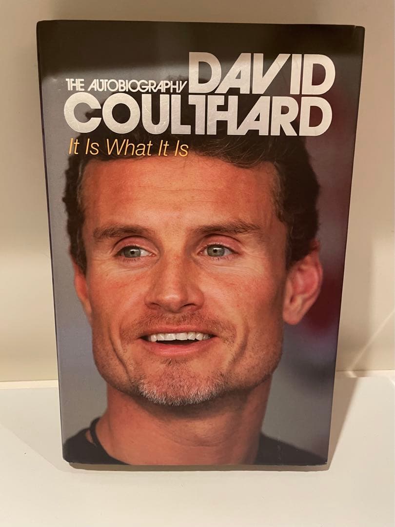 F1 デヴィッド・クルサード 直筆サイン入り 自伝 洋書