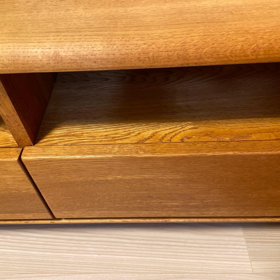 木製引き出し付きテレビ台 約150cm