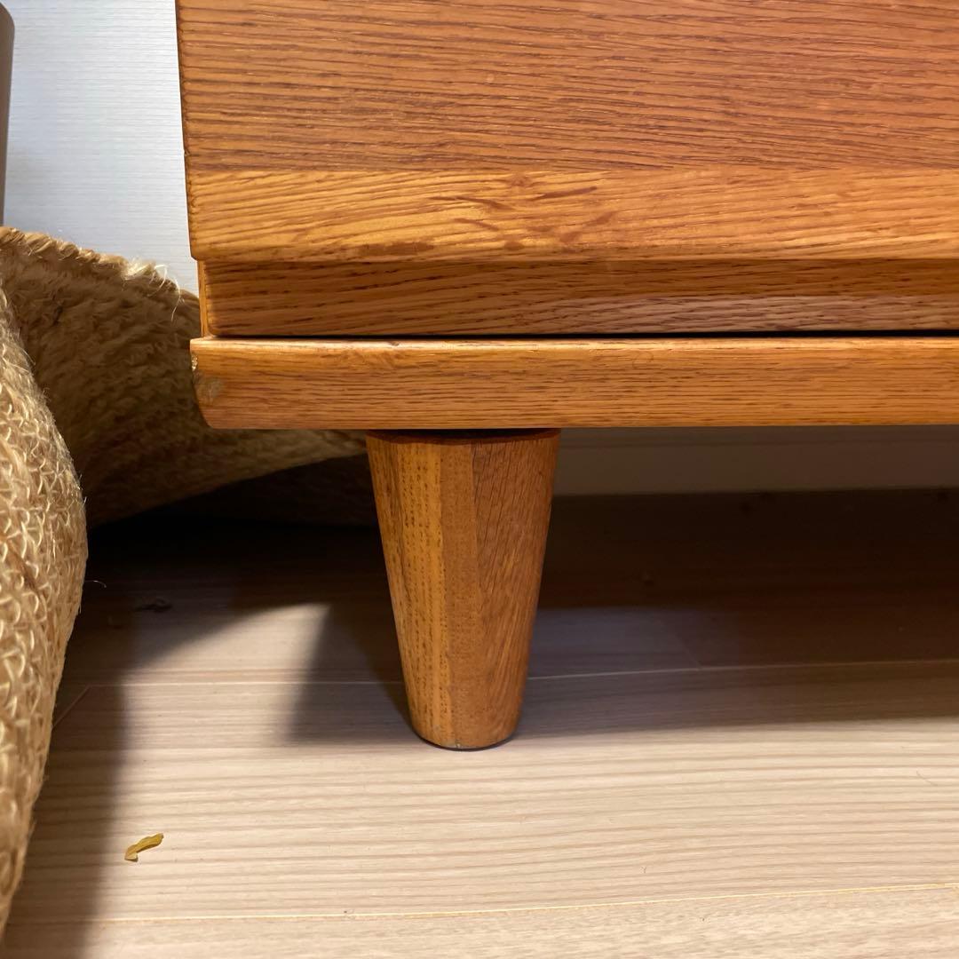 木製引き出し付きテレビ台 約150cm