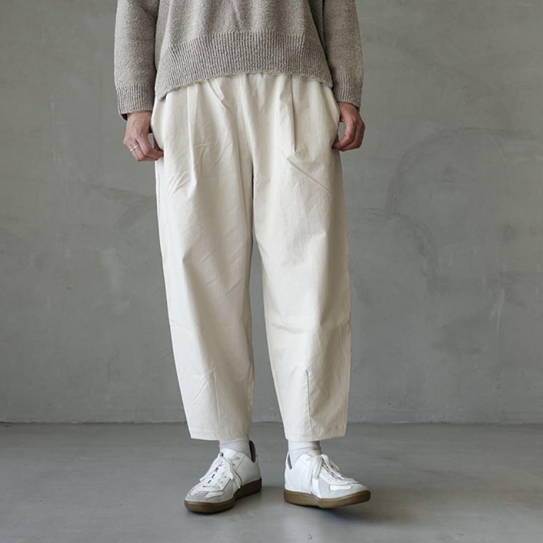 パンツ 2025 evam eva cotton cropped pants