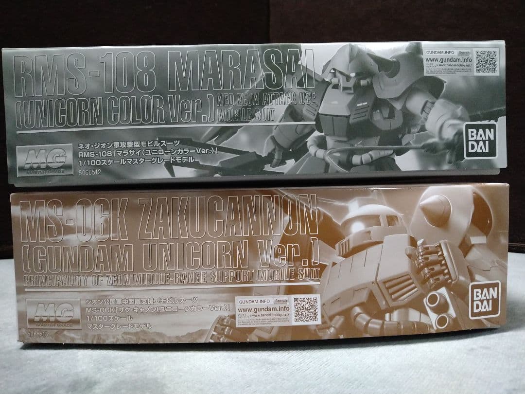 未組立 MG マラサイ ザクキャノン ガンプラ