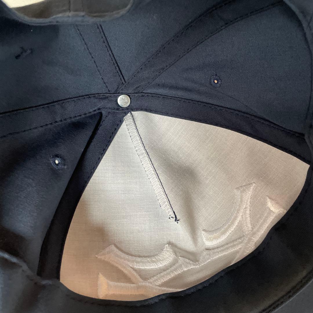 逆履き様　【正規品】oMA キャップ　ネイビー