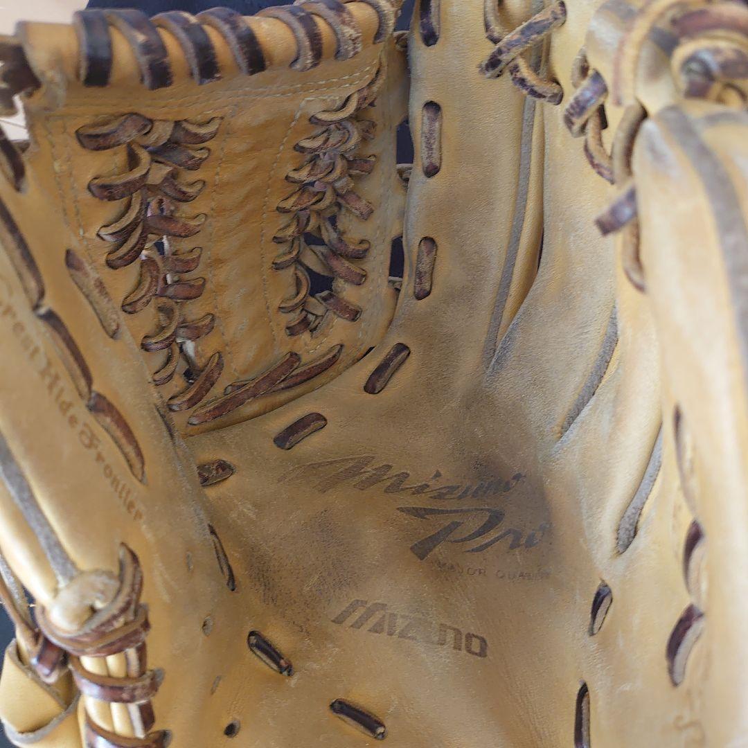 MizunoPro 硬式グローブ イエロー