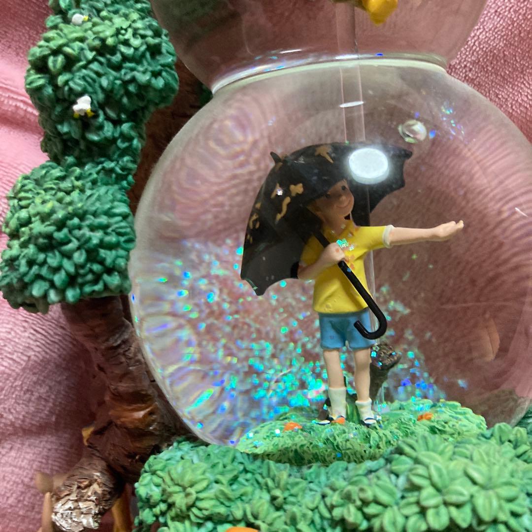 【廃盤品】くまのプーさん　ディズニー スノードーム オルゴール　ヴィンテージ