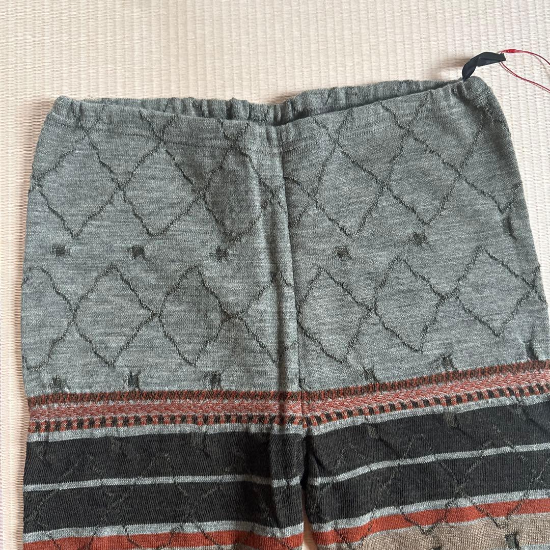 【新品未使用タグ付】Masaki kyokoカラフル ストライプ レギンス