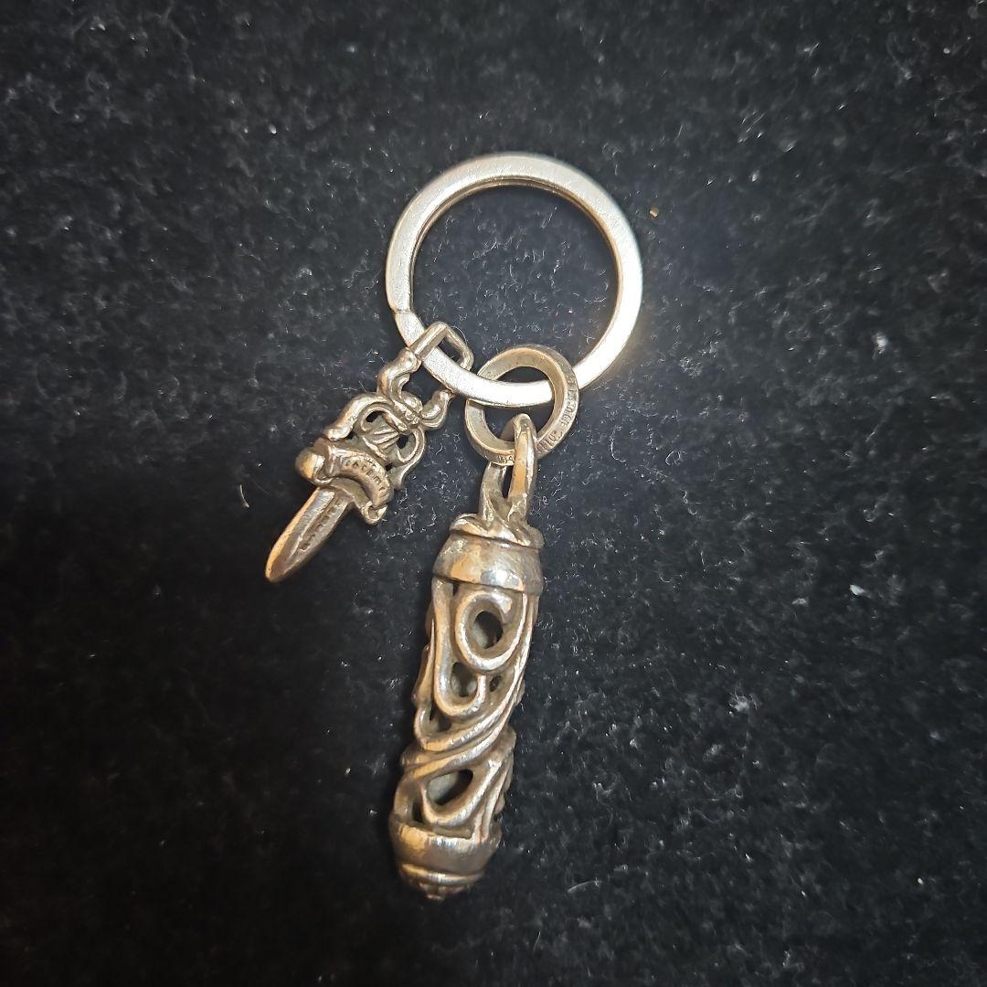 CHROME HEARTS ダガーケルティックローラーキーチェーン インボイス有