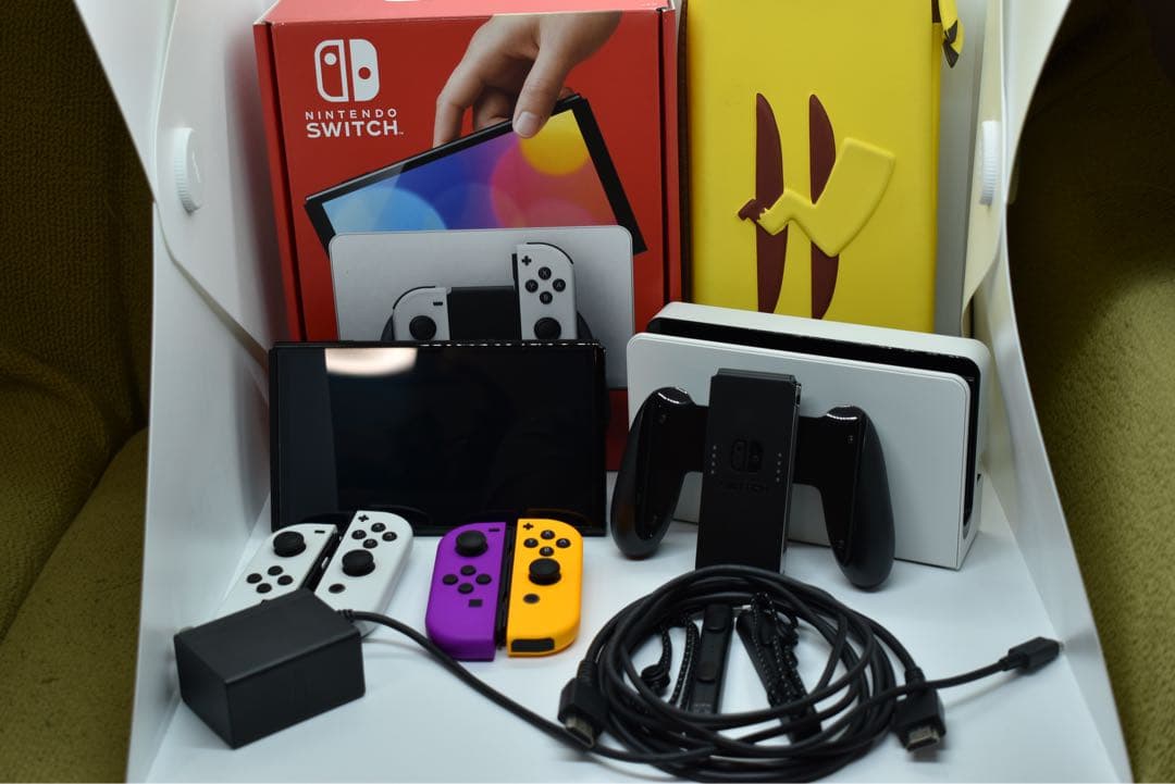 Nintendo Switch 有機EL本体　ケースセット