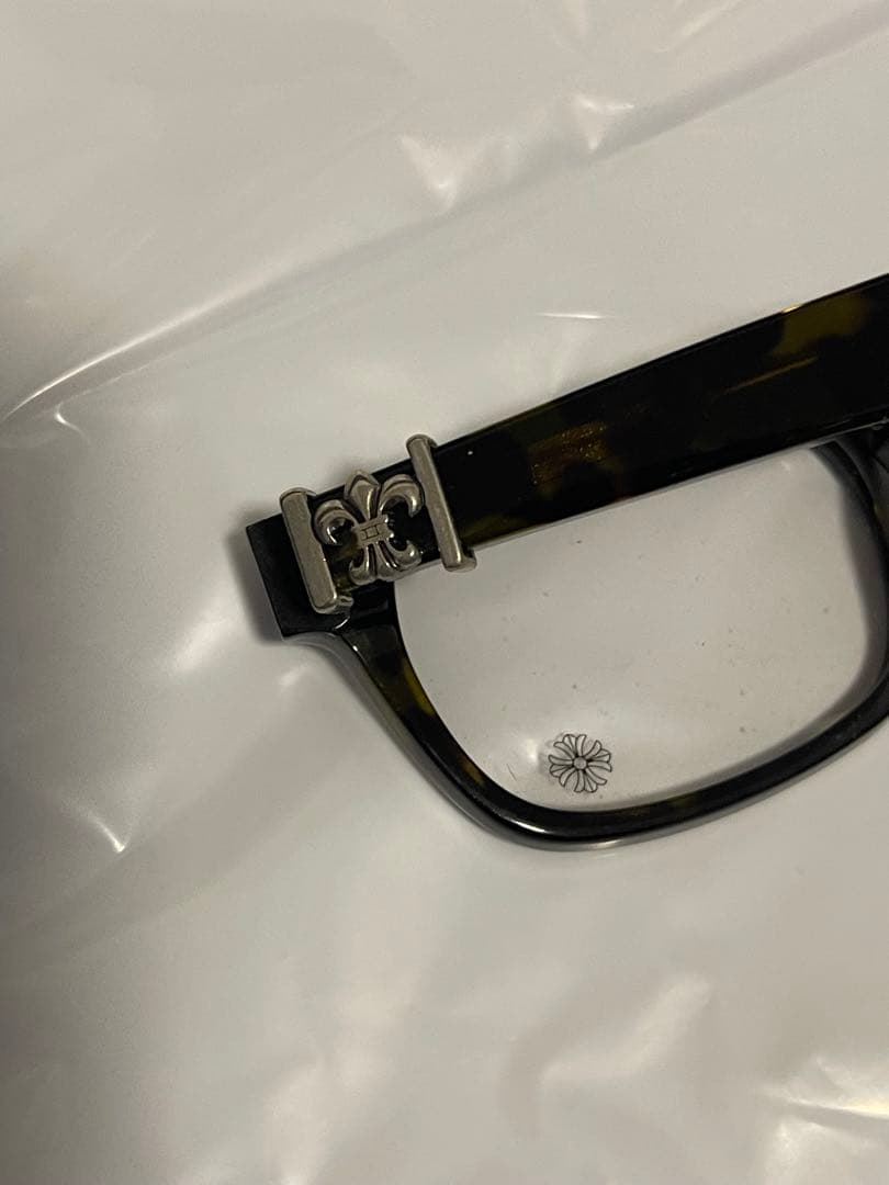 クロムハーツ　メガネ　フレア　伊達メガネ　chromehearts