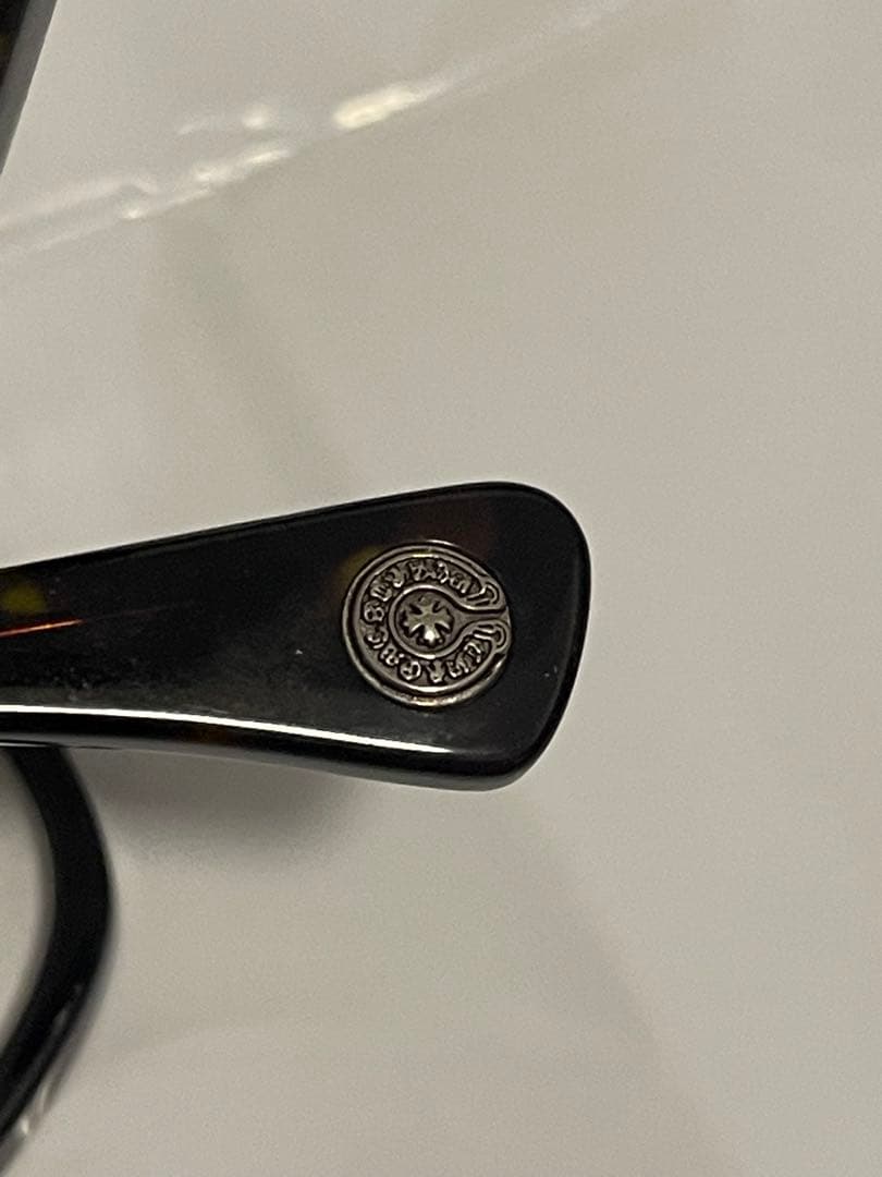 クロムハーツ　メガネ　フレア　伊達メガネ　chromehearts