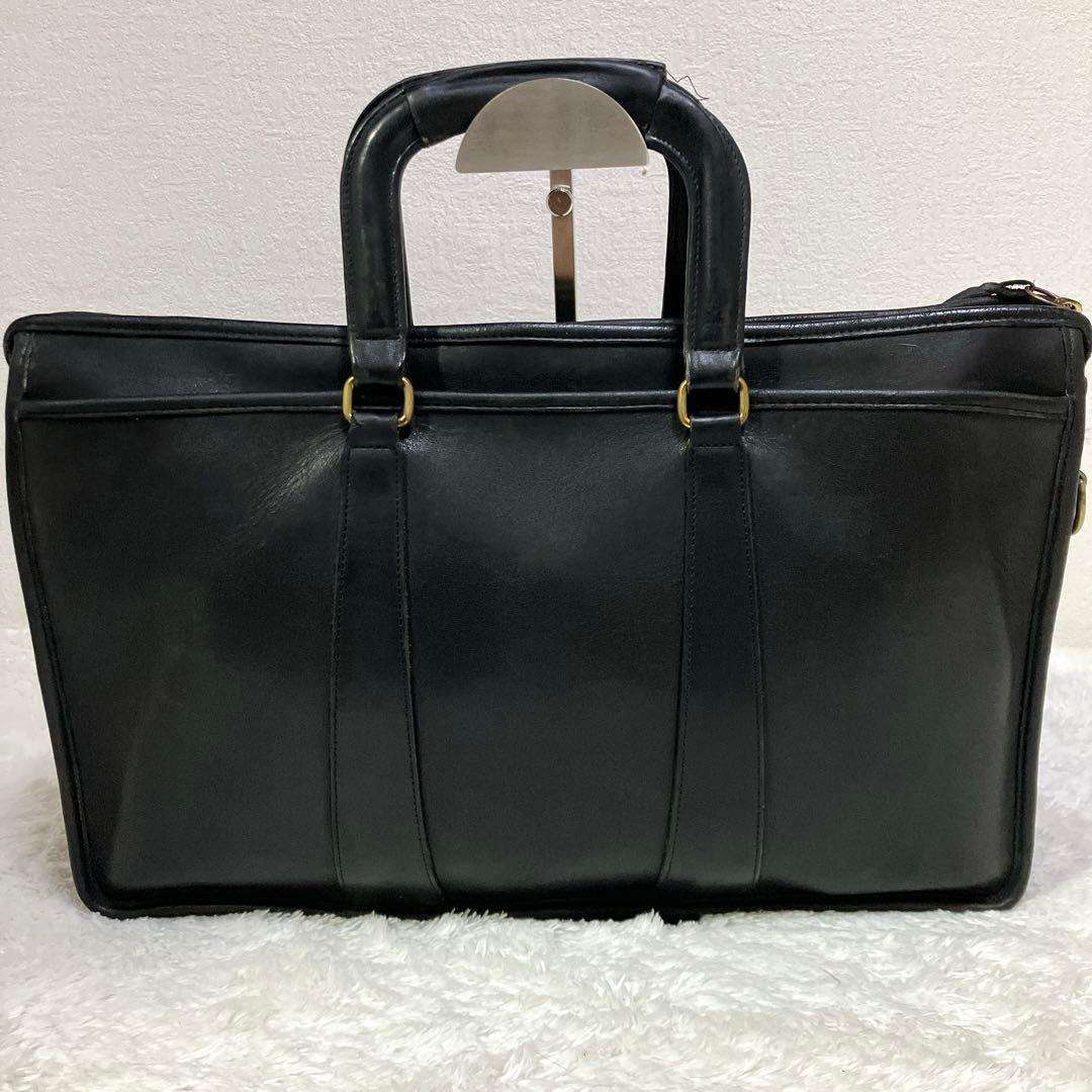 オールドコーチ　coach ブリーフケース　オールレザー　2way 5282