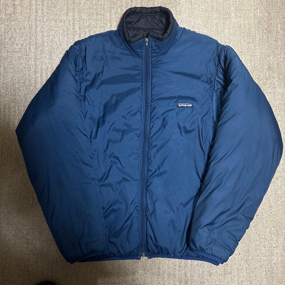 お*じ様 96年製　patagonia パフボールジャケット　M ネイビー