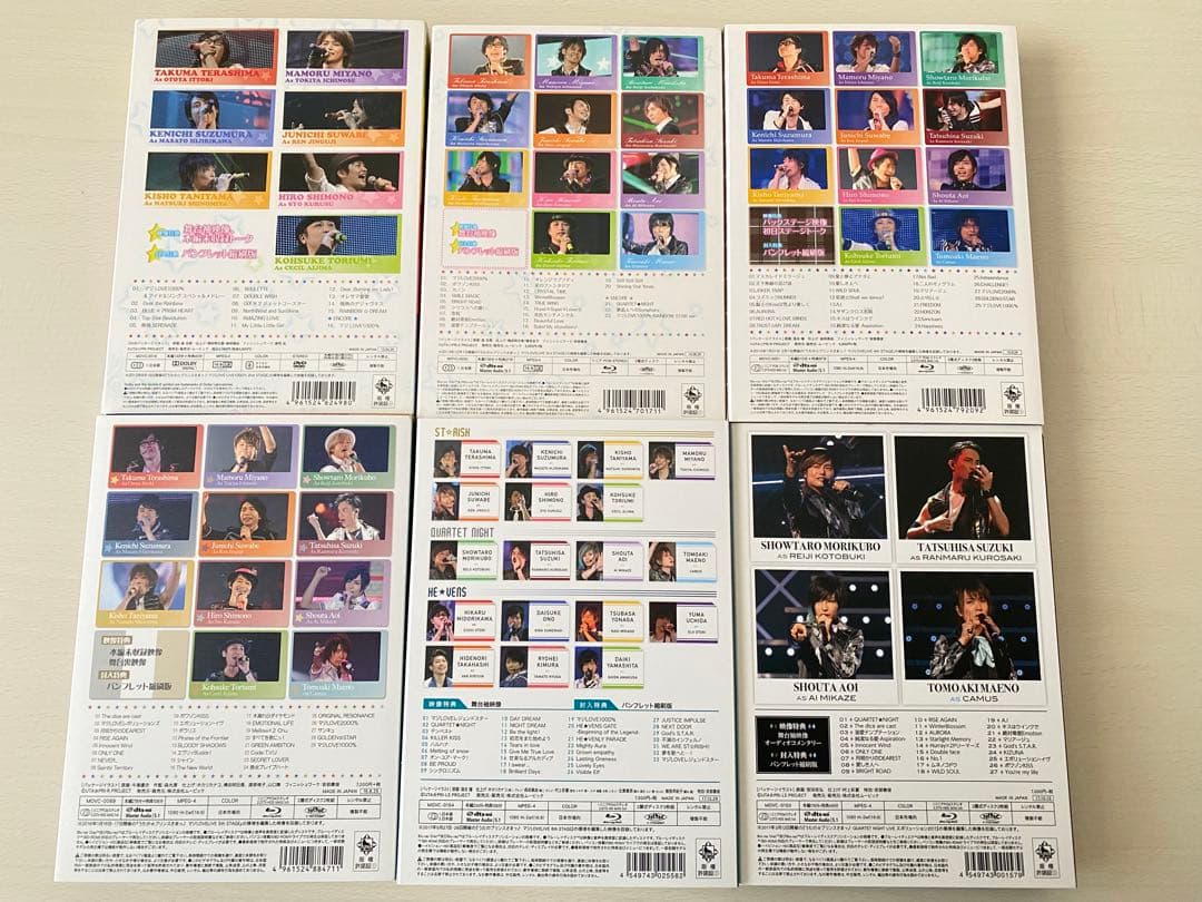 うたプリLIVE 2nd~6th +カルナイLIVE2017