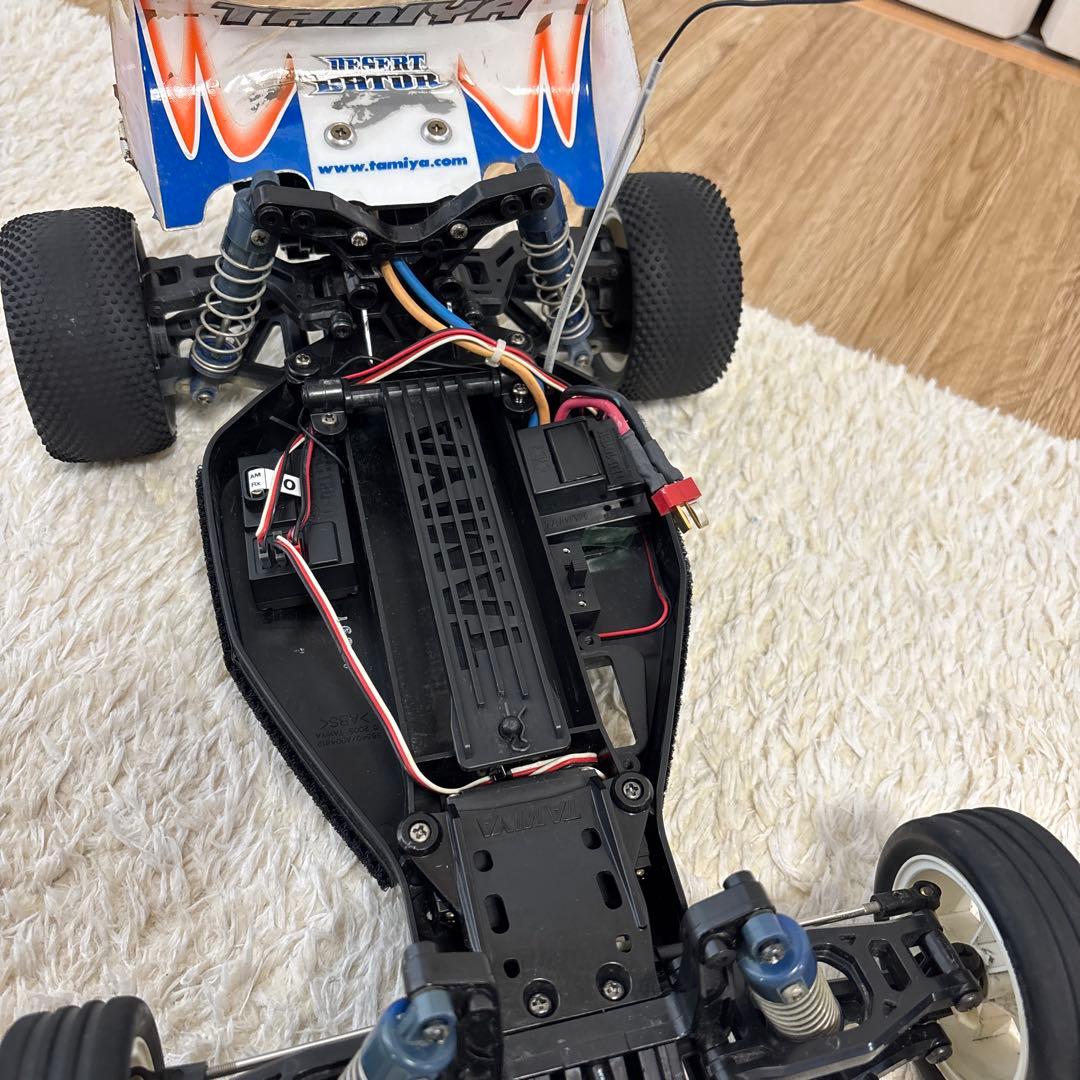 タミヤ DT-02 デザートゲイター　メカ付き　リポバッテリー　スポチュン